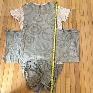 Blue fish dress two in one